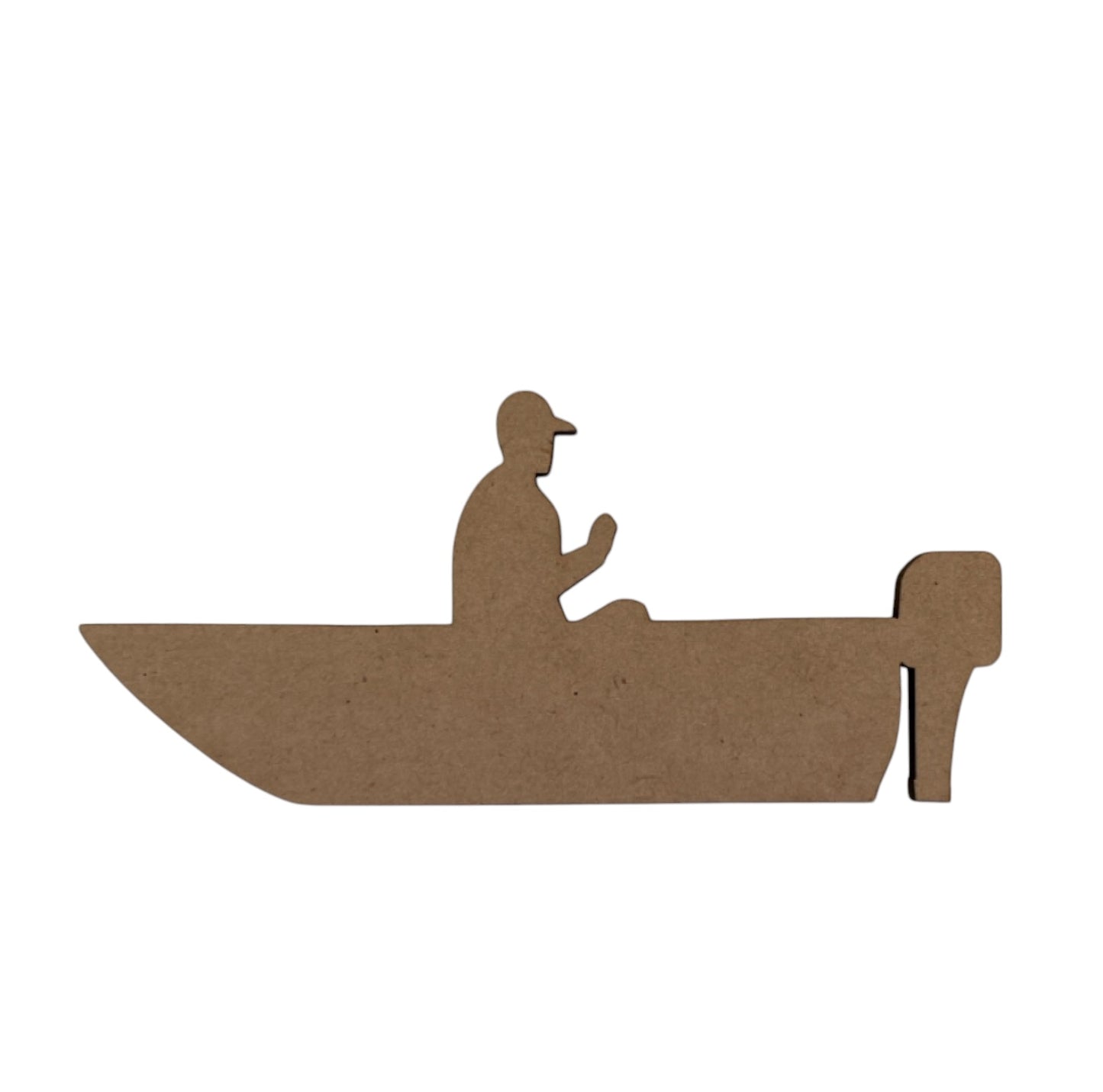 Boat Tinnie MDF Wooden DIY Craft