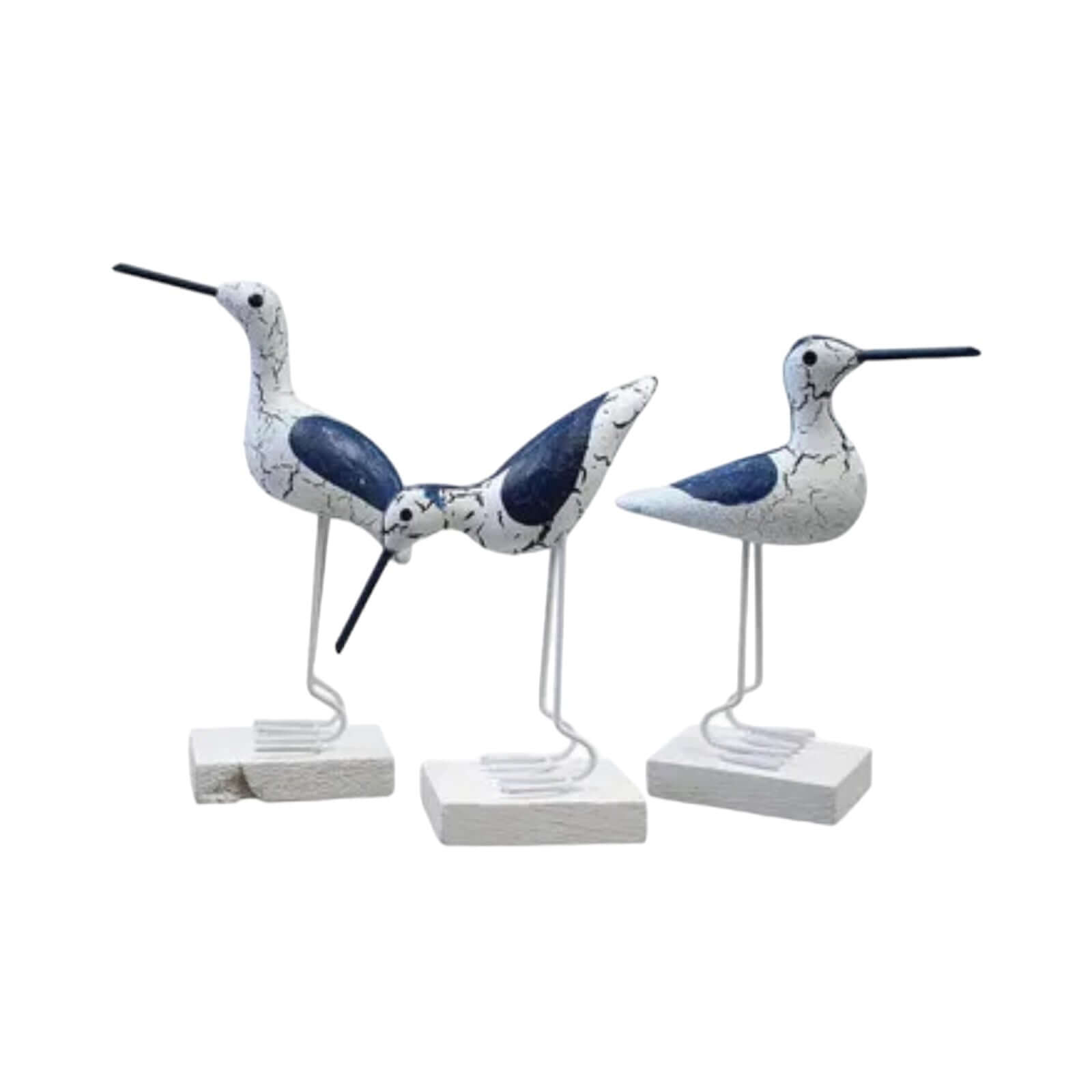 Bird Ocean Coastal Set of 3 Blue - The Renmy Store Homewares & Gifts 