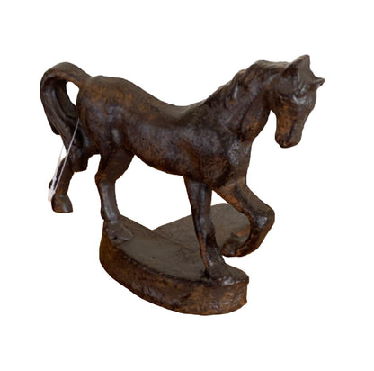 Horse Prancing Door Stop Cast Iron - The Renmy Store Homewares & Gifts 