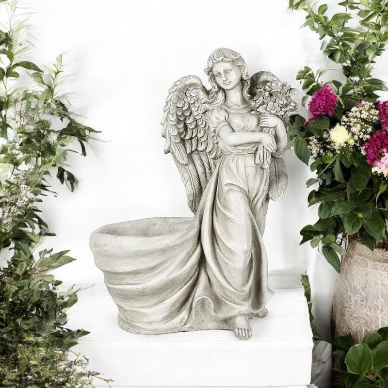 Angel Garden Plant Flower Planter Pot Ornament