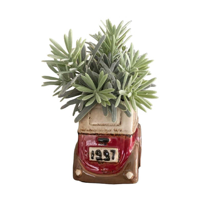 Beetle VW Funky Pot Plant Planter Red - The Renmy Store Homewares & Gifts 