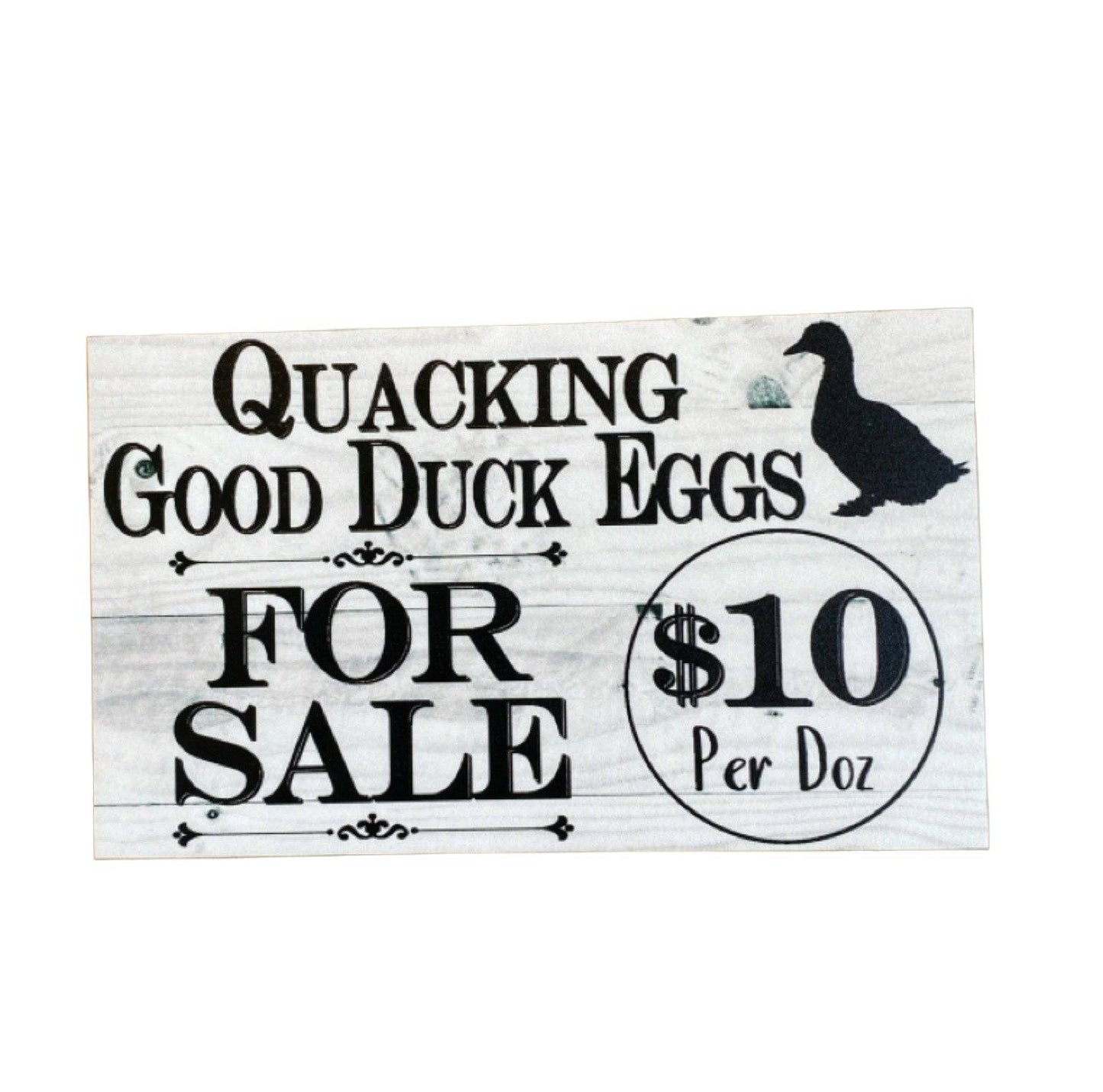 Duck Eggs For Sale Farm Stall Custom Sign - The Renmy Store Homewares & Gifts 