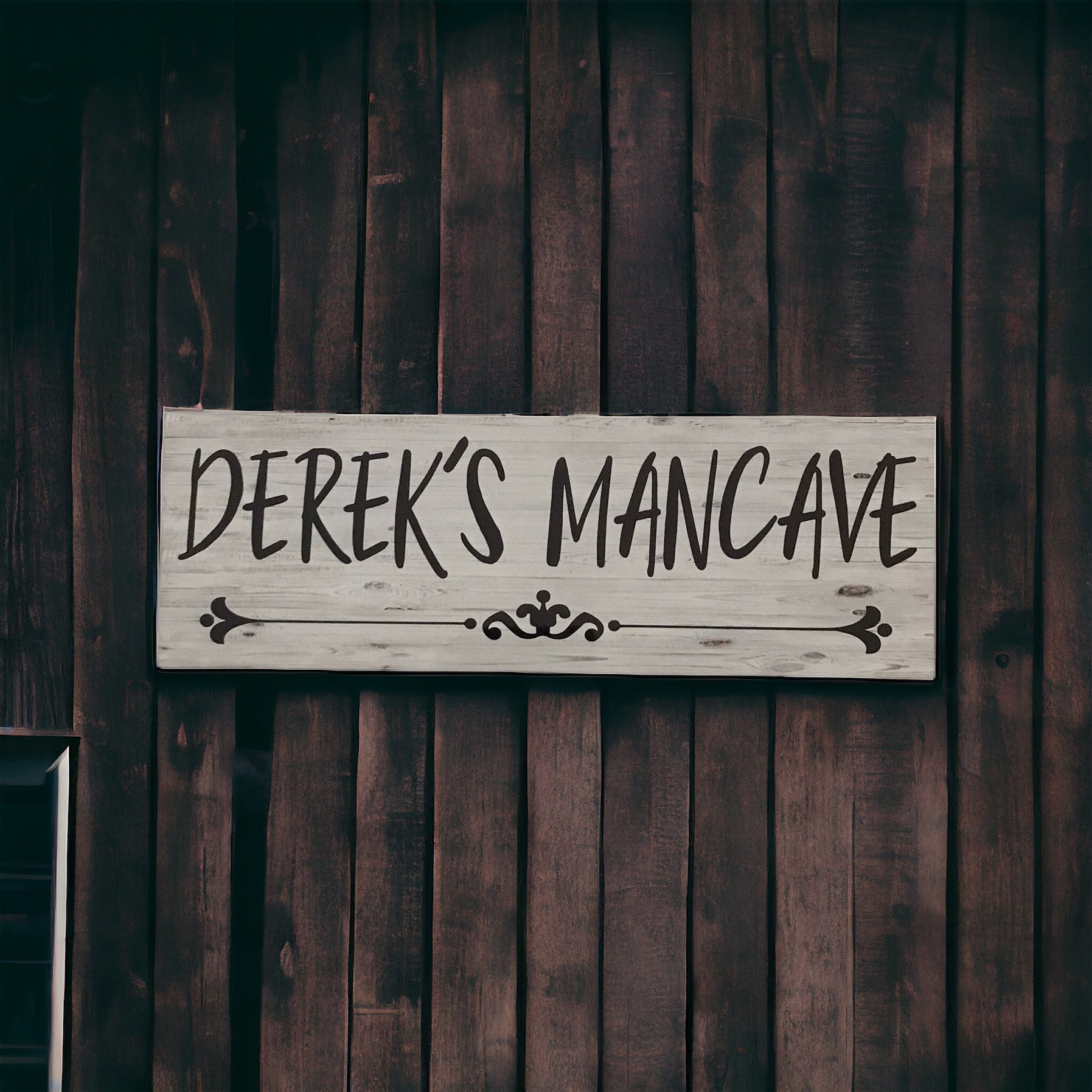 Mancave Custom Personalised Sign - The Renmy Store Homewares & Gifts 