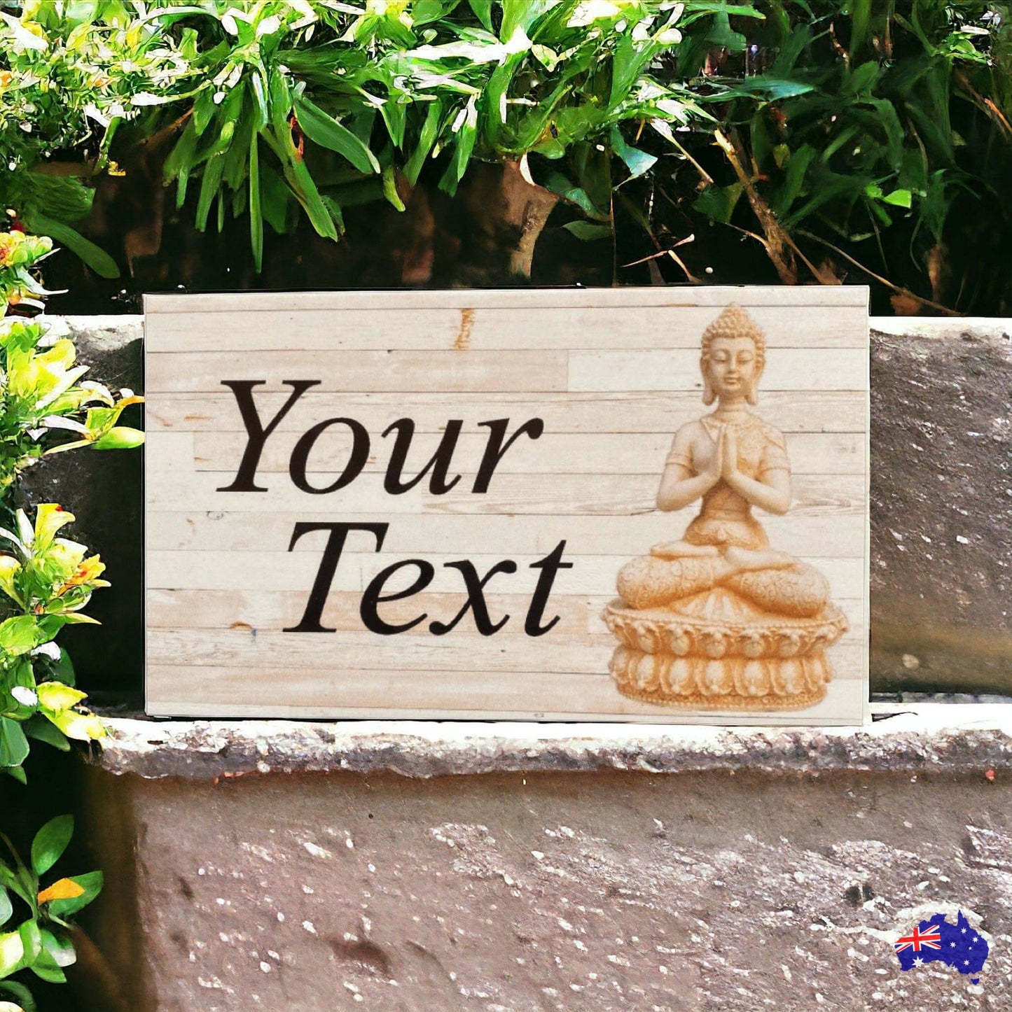 Buddha Thai Namaste Sign - The Renmy Store Homewares & Gifts 