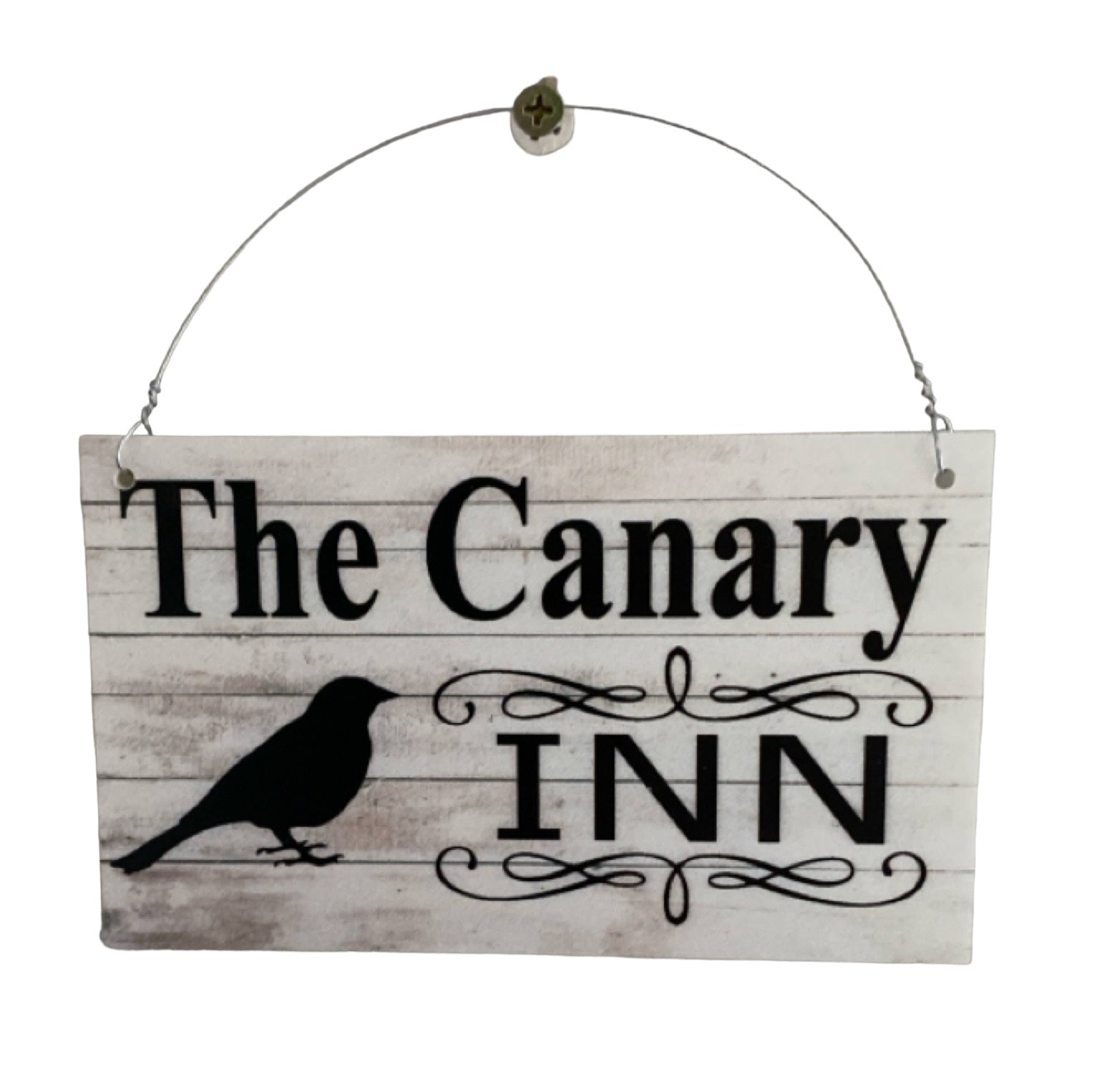 The Canary Bird Inn Bird Sign - The Renmy Store Homewares & Gifts 
