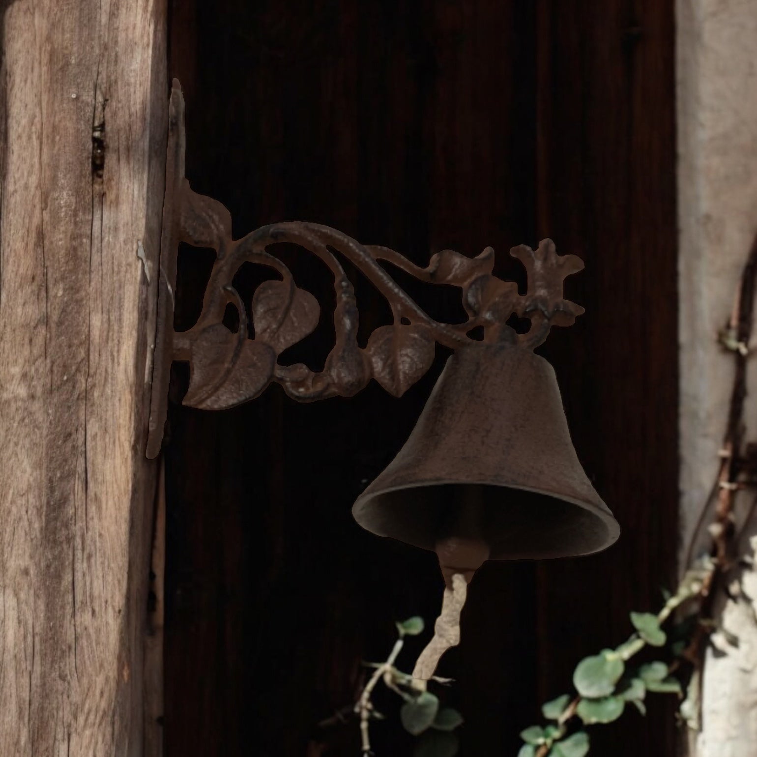 Door Bell Maple Leaf Cast Iron - The Renmy Store Homewares & Gifts 