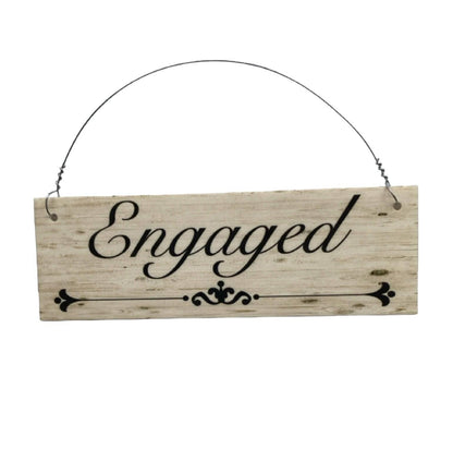 Vacant Engaged Toilet Bathroom Sign - The Renmy Store Homewares & Gifts 