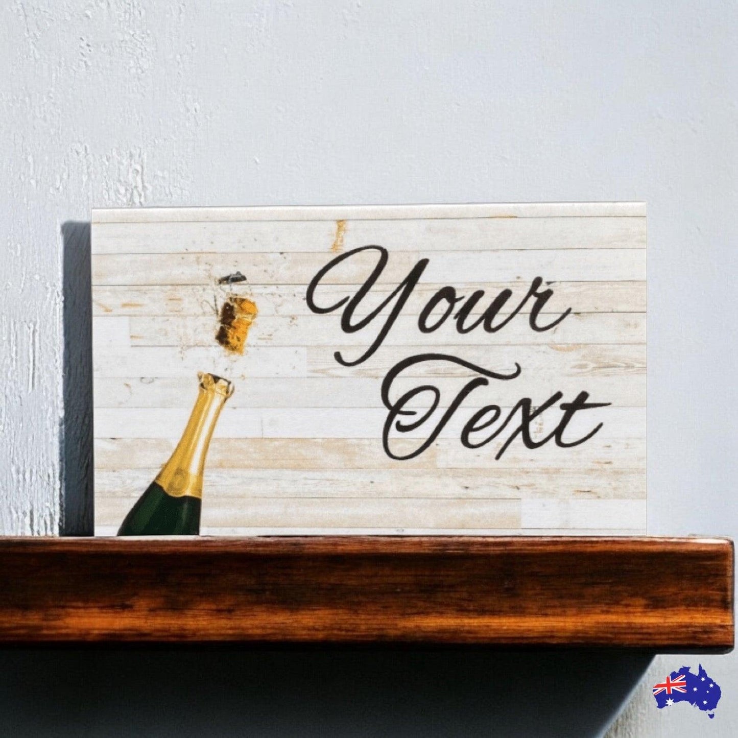 Champagne Celebration Event Custom Personalised Sign