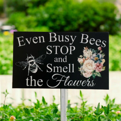 Garden Bee Gloves Sign Gardener Gift Set - The Renmy Store Homewares & Gifts 