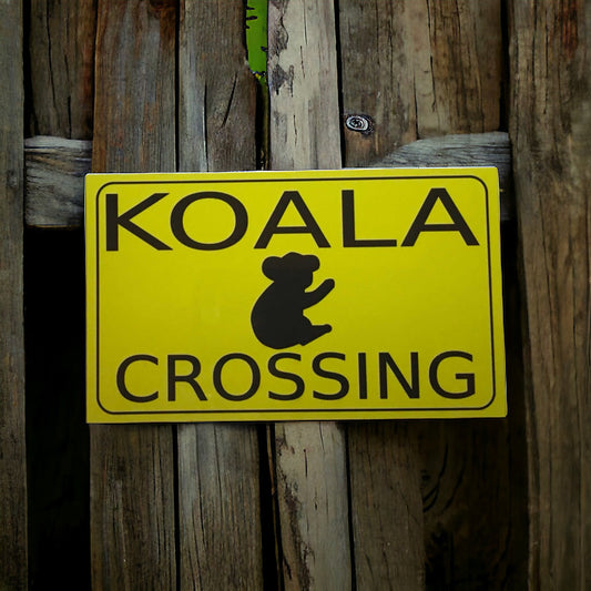Koala Crossing Sign - The Renmy Store Homewares & Gifts 