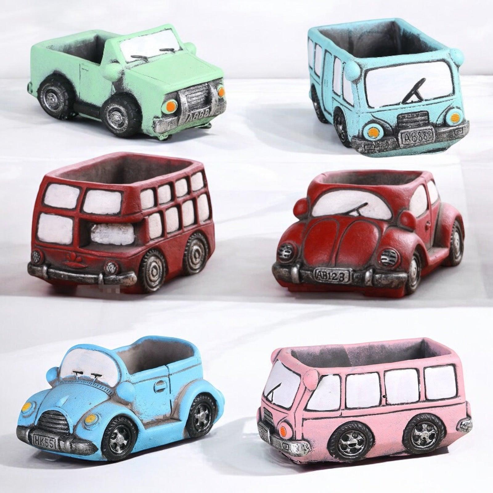 Planter Pot Car Bus Truck Van Ute - The Renmy Store Homewares & Gifts 