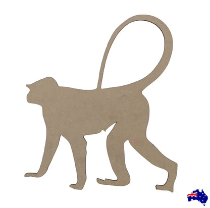 Monkey Raw MDF Wooden DIY Craft - The Renmy Store Homewares & Gifts 