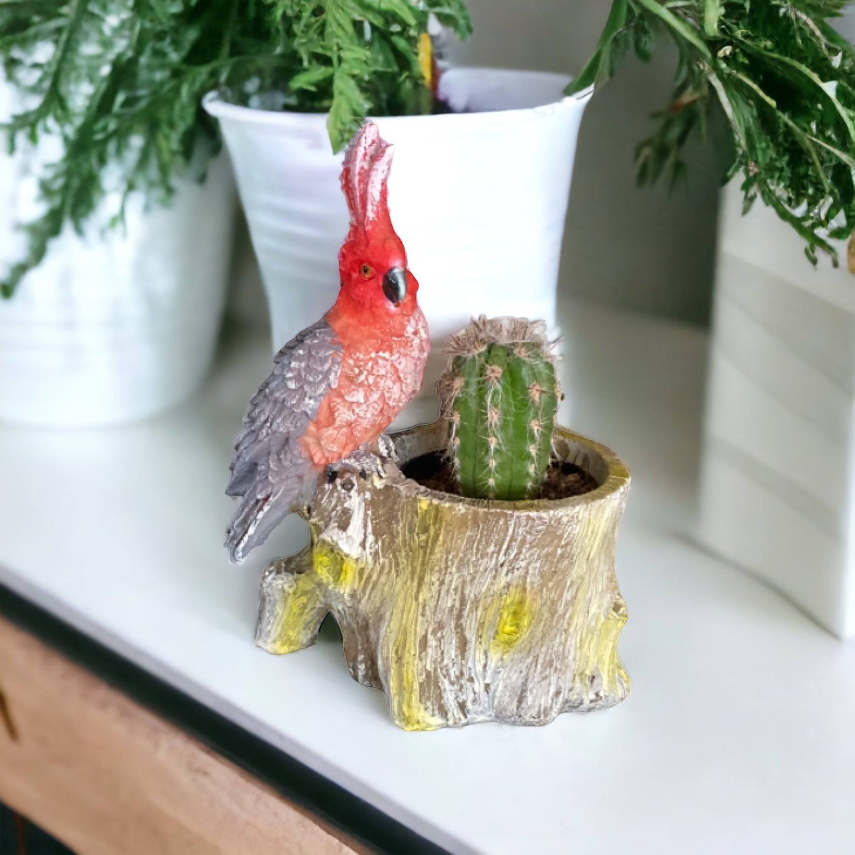 Plant Pot Planter Parrot - The Renmy Store Homewares & Gifts 