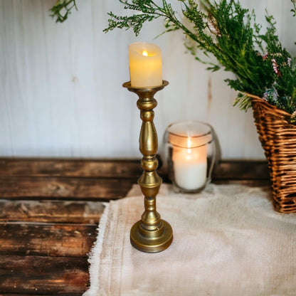 Candle Stick Holder Gold - The Renmy Store Homewares & Gifts 