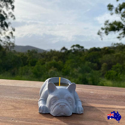 Pure Beeswax French Bulldog Candle Aussie Handmade