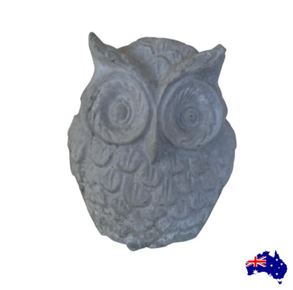 Owl Bird Aussie Handmade Concrete