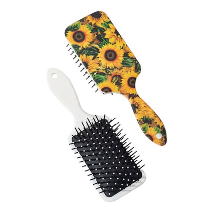 Sunflower Brush Utensils Welcome Sign Gift