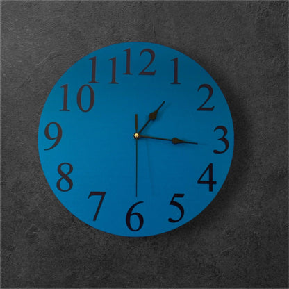 Clock Wall Teal Blue Aussie Made - The Renmy Store Homewares & Gifts 