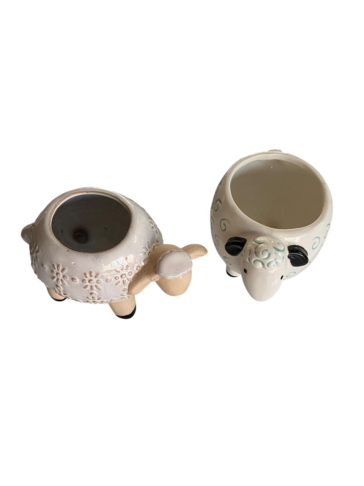 Sheep Planter Pots | Set of 2 Ceramic Animal Planters Australia