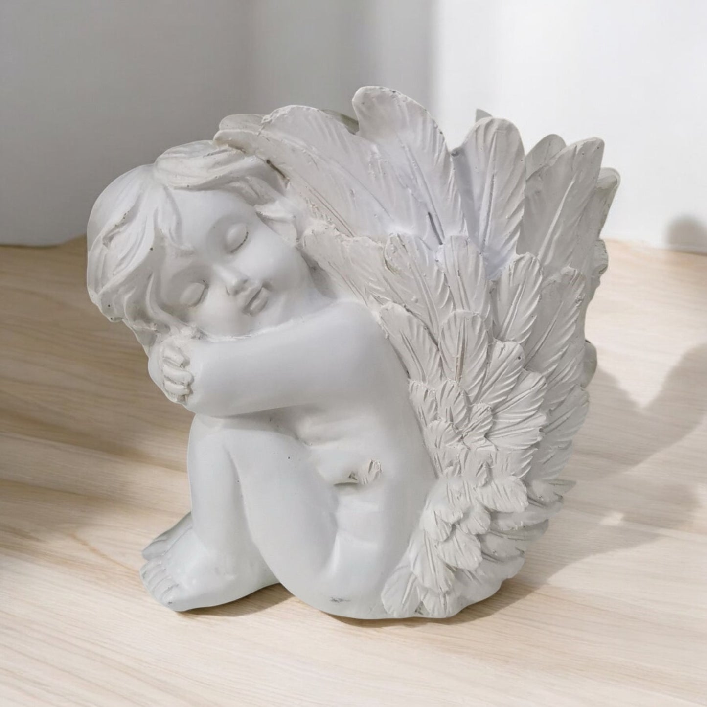 Angel Cupid Vase Planter Garden Pot Ornament