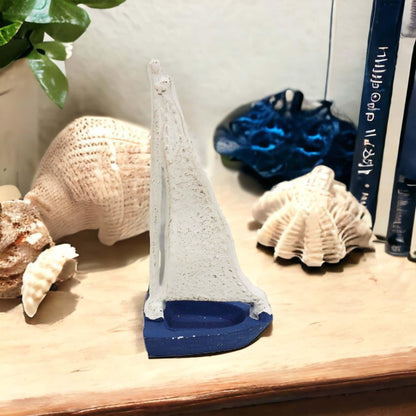 Book Ends Bookends Sailing Boat Coastal - The Renmy Store Homewares & Gifts 