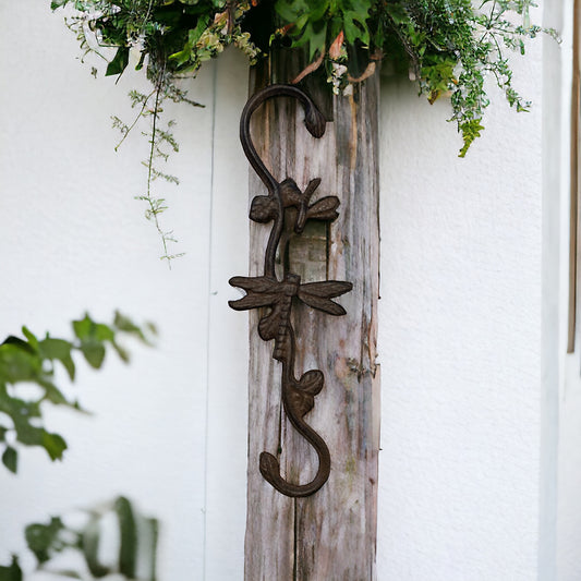 Dragonfly Cast Iron S Rustic Hook - The Renmy Store Homewares & Gifts 