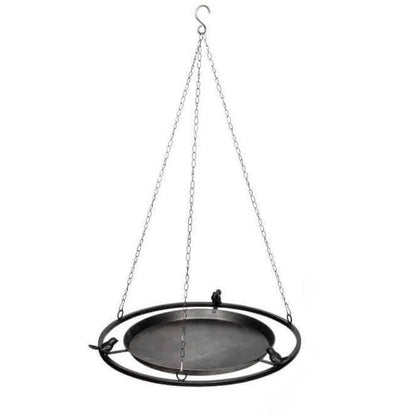 Bird Feeder Hanging Rustic Dark 33cm - The Renmy Store Homewares & Gifts 