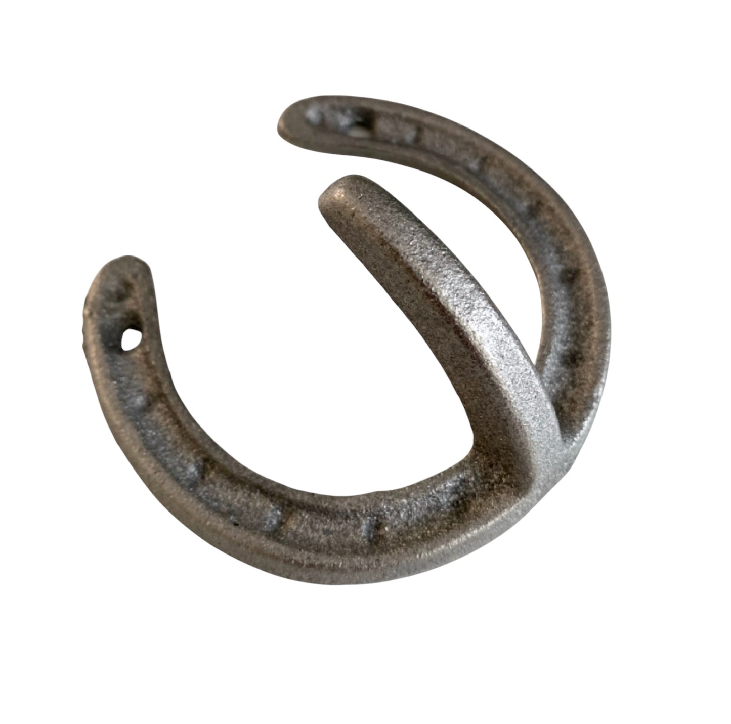 Hook Horse Shoe Rustic Vintage Cast Iron