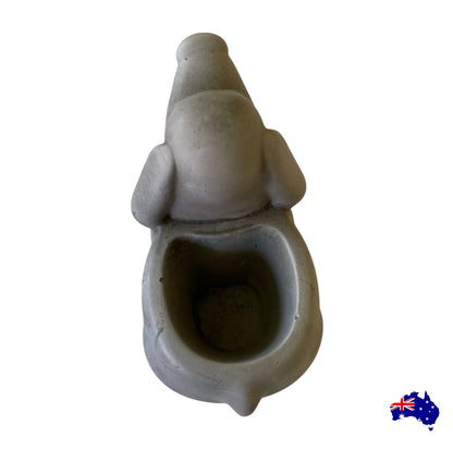 Concrete Dog Hound Planter Pot | Handmade Australian Succulent Pot