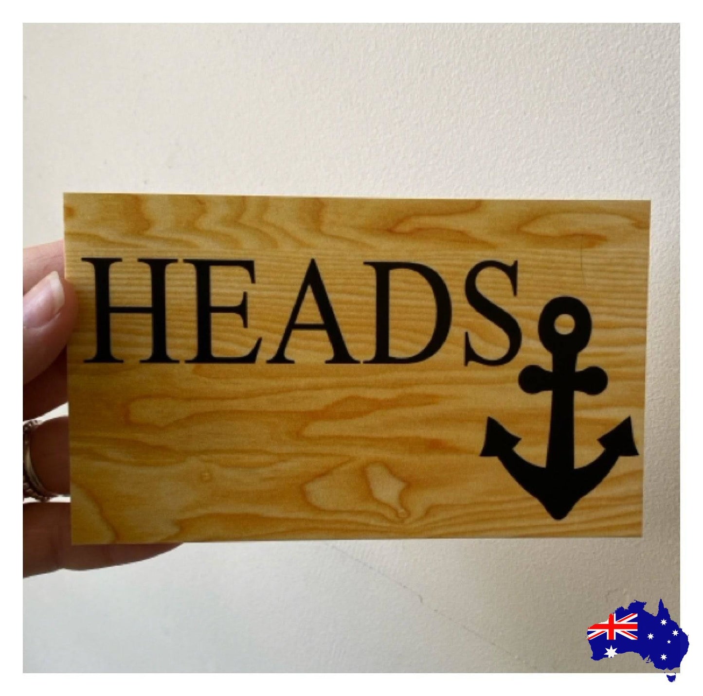 Anchor Nautical Custom Personalised Sign - The Renmy Store Homewares & Gifts 