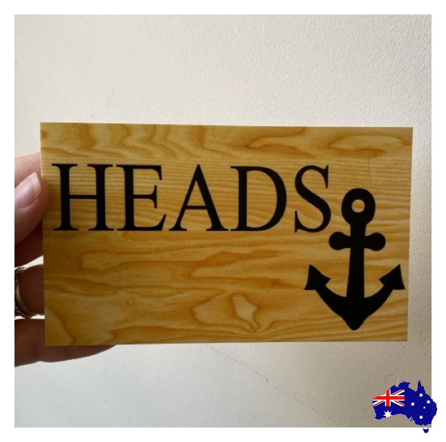 Anchor Nautical Custom Personalised Sign - The Renmy Store Homewares & Gifts 