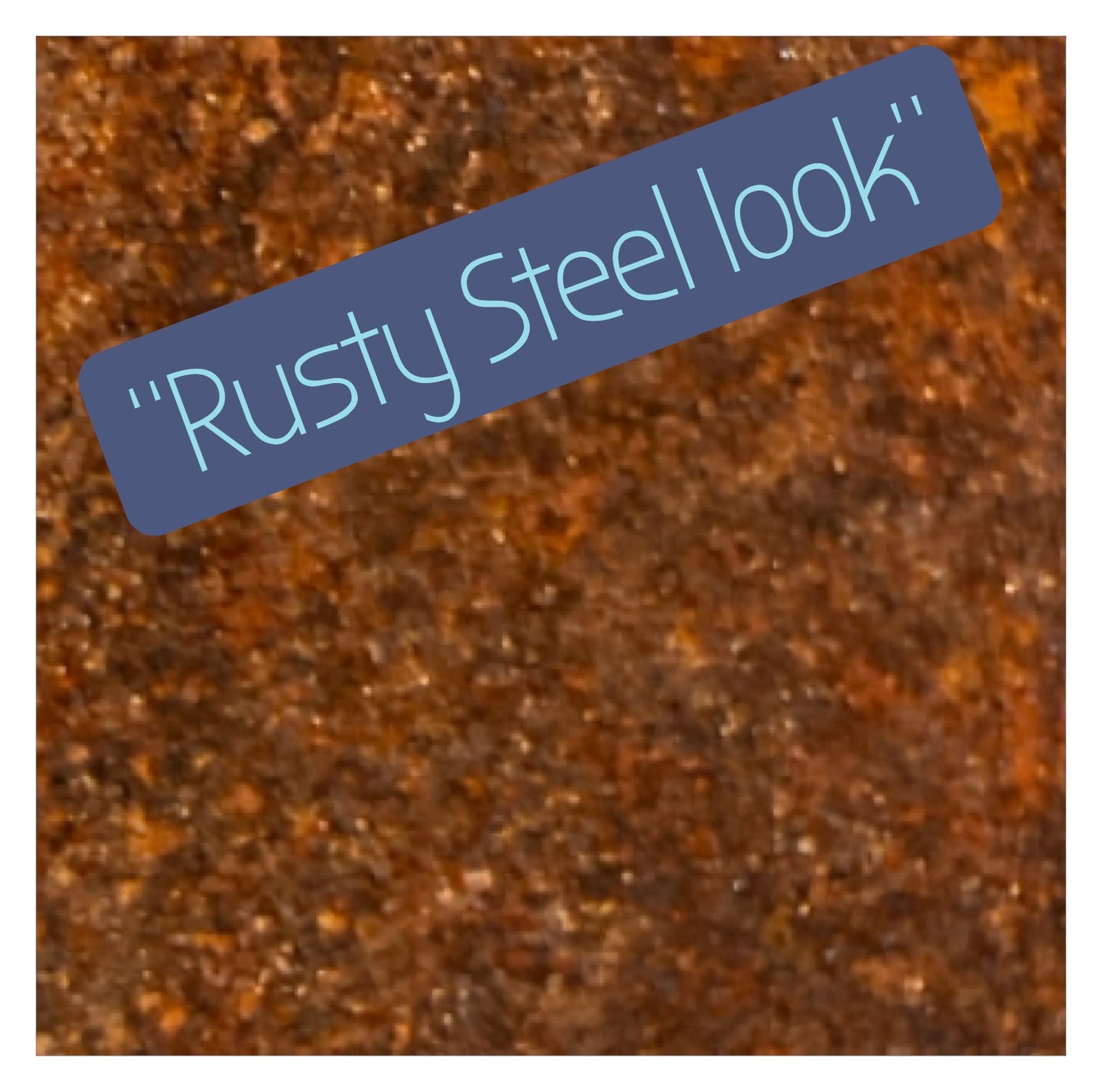 Lotus Custom Rusty Cor10 Gold Silver Steel Metal Sign