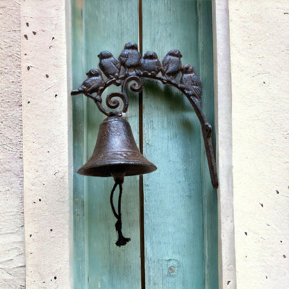 Door Bell Birds Perched Vintage - The Renmy Store Homewares & Gifts 