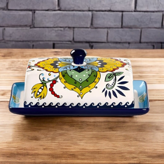 Butter Cheese Decorative Holder Bohemian