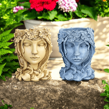 Planter Pot Plant Garden Nature Lady - The Renmy Store Homewares & Gifts 