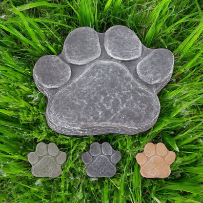 Paw Memorial Stone DIY Garden Ornament