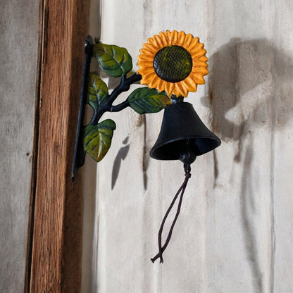 Door Bell Sunflower Vintage Cottage - The Renmy Store Homewares & Gifts 