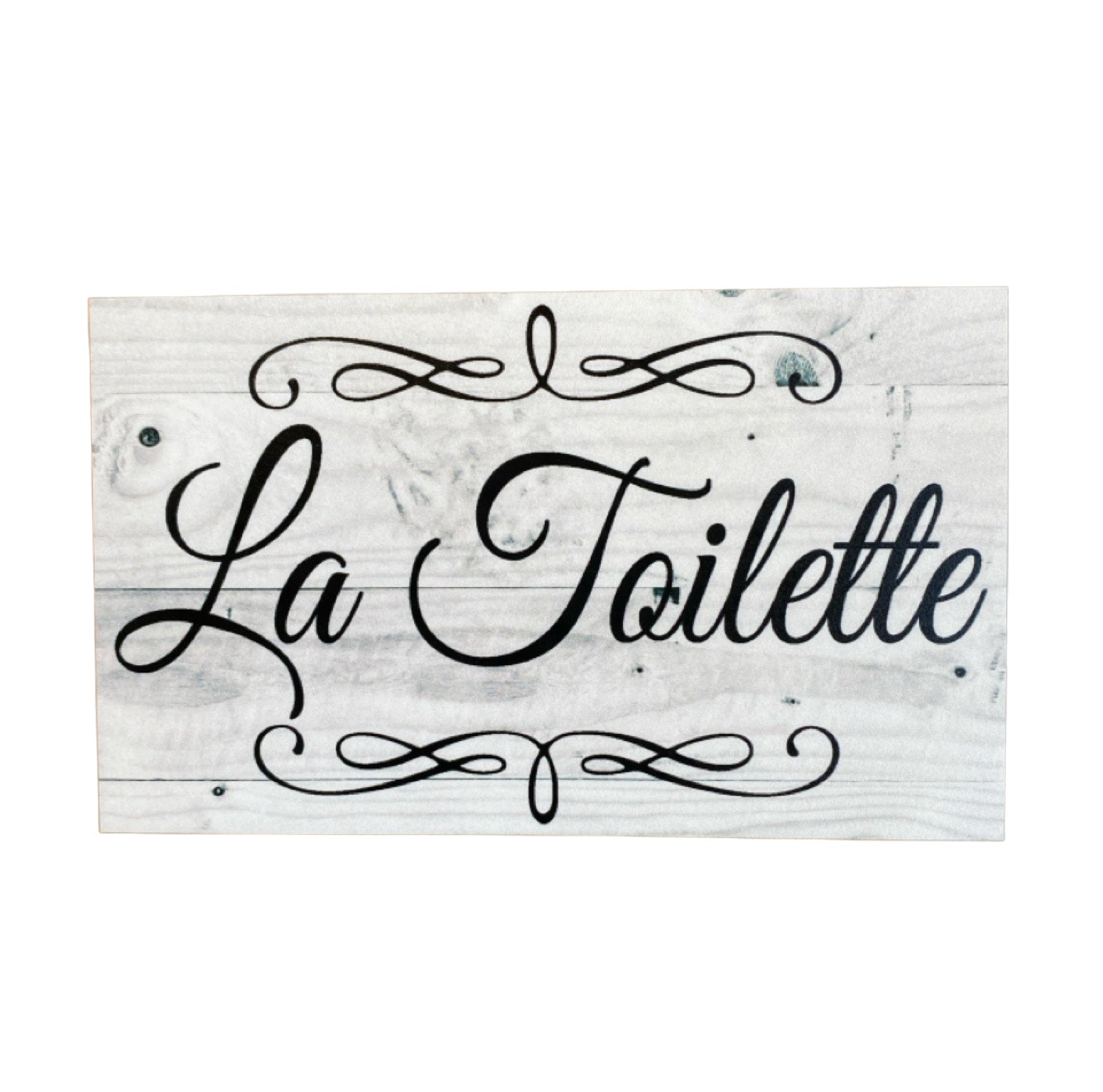 La Toilette Toilet Sign - The Renmy Store Homewares & Gifts 