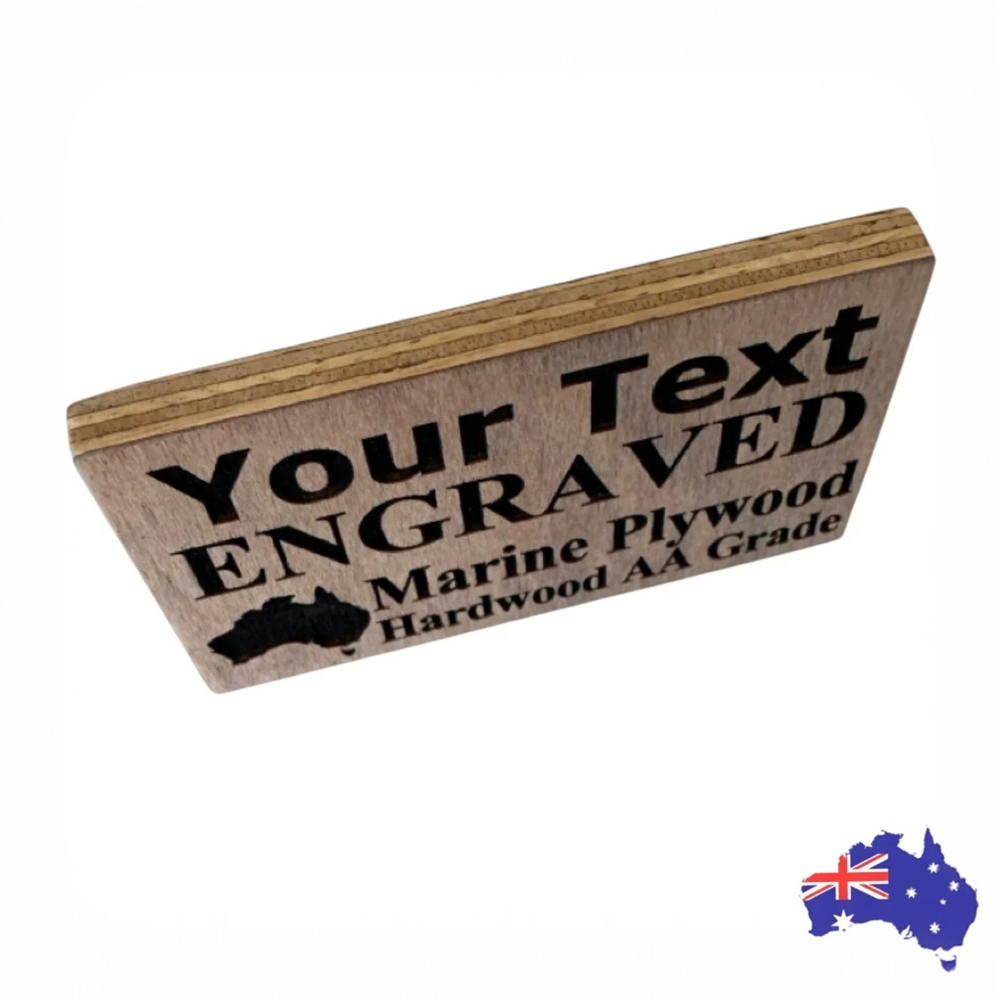 Cottage Timber Wood Ply Hardwood Custom Personalised Sign