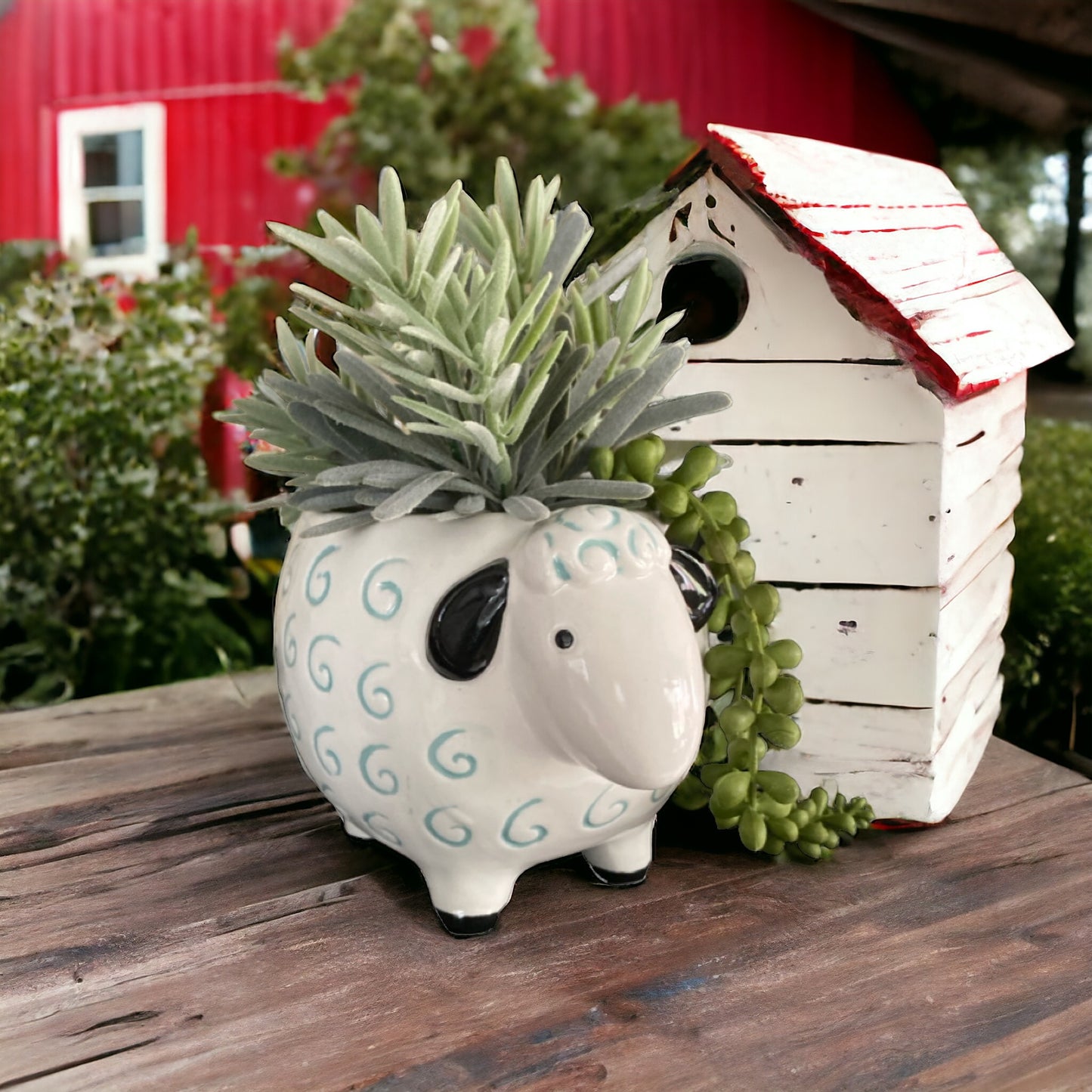 Sheep Pot Plant Garden - The Renmy Store Homewares & Gifts 