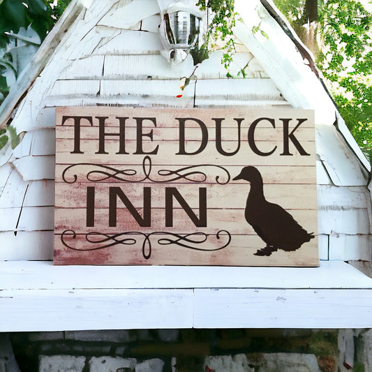 The Duck Inn Sign - The Renmy Store Homewares & Gifts 