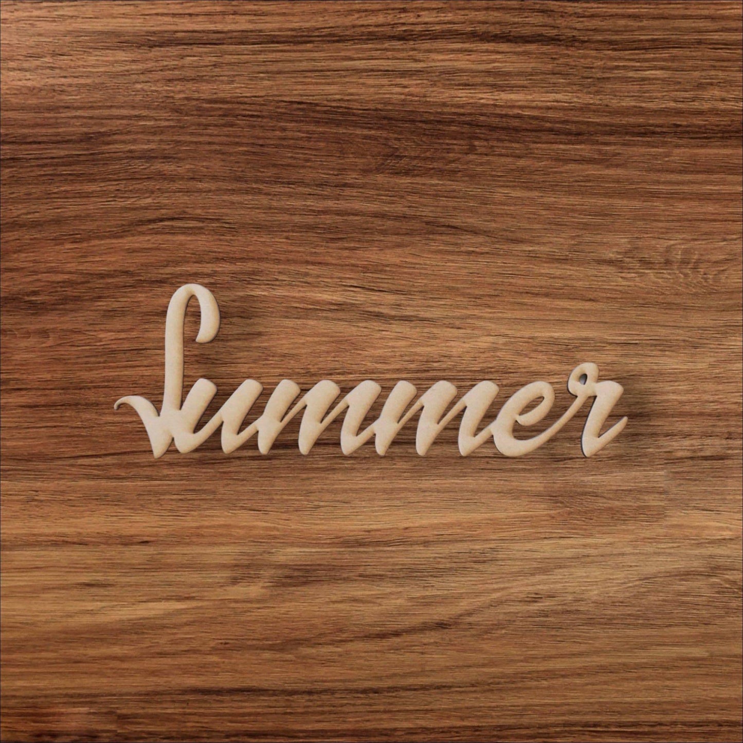 Summer Word Sign MDF DIY Wooden - The Renmy Store Homewares & Gifts 