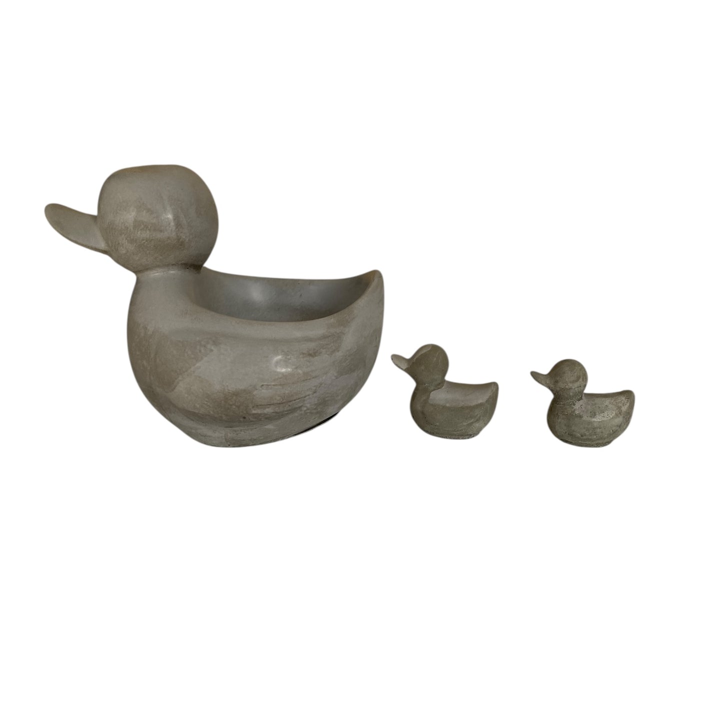 Duck Ducklings Tealight Candle Holder Aussie Handmade Concrete