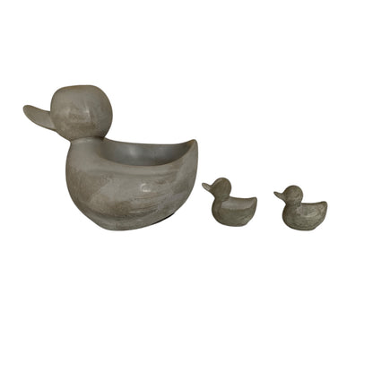 Duck Ducklings Tealight Candle Holder Aussie Handmade Concrete
