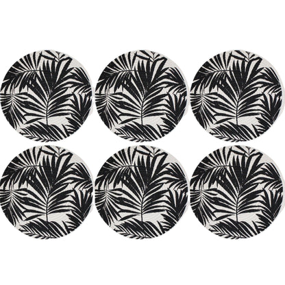 Placemat Set of 6 Tropical Palms - The Renmy Store Homewares & Gifts 