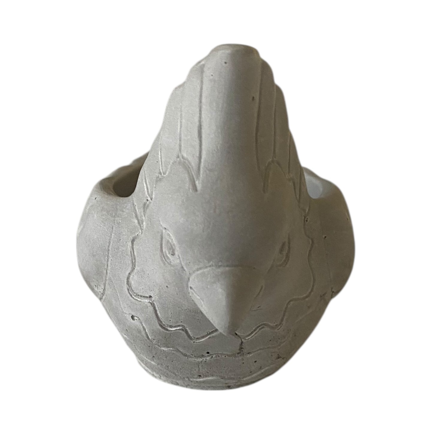 Planter Pot Bird Parrot Aussie Handmade Concrete