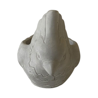 Planter Pot Bird Parrot Aussie Handmade Concrete