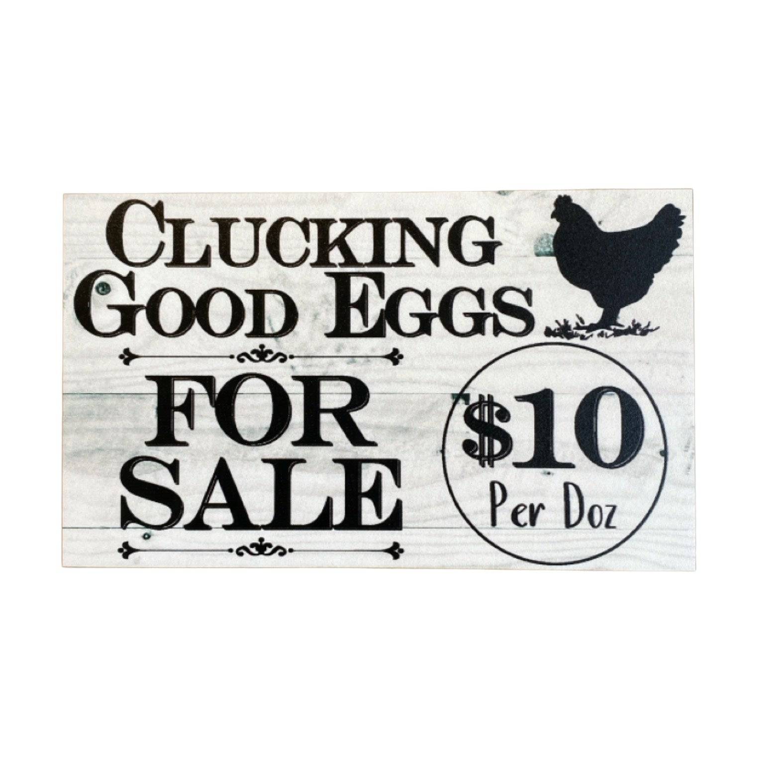 Chicken Eggs For Sale Farm Stall Custom Sign - The Renmy Store Homewares & Gifts 