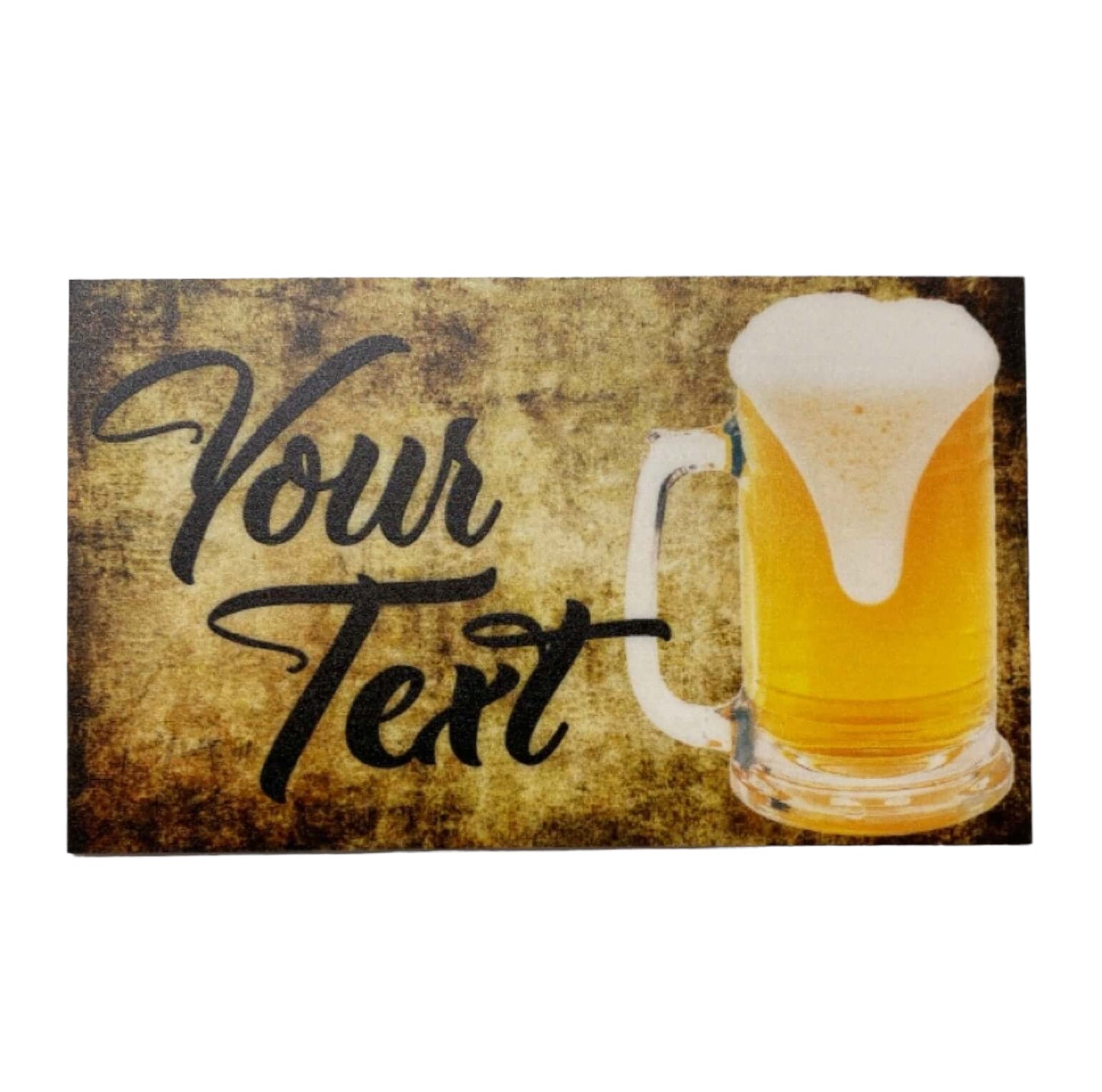 Beer Vintage Bar Custom Personalised Sign - The Renmy Store Homewares & Gifts 