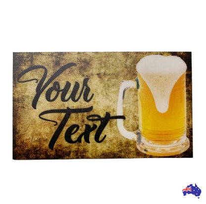 Beer Vintage Bar Custom Personalised Sign - The Renmy Store Homewares & Gifts 